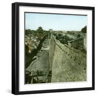 Peking (China), Inside of Bulwarks-Leon, Levy et Fils-Framed Photographic Print