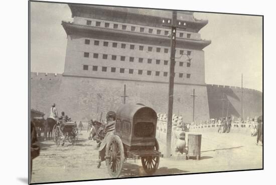 Peking City Wall-null-Mounted Photographic Print