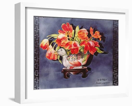 Peking Duck, 2011-Sandra Lawrence-Framed Giclee Print