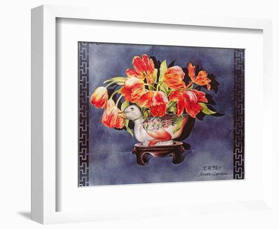 Peking Duck, 2011-Sandra Lawrence-Framed Giclee Print