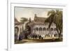 Peking Hall of Audience-Thomas Allom-Framed Premium Giclee Print