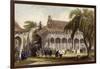 Peking Hall of Audience-Thomas Allom-Framed Art Print