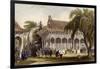 Peking Hall of Audience-Thomas Allom-Framed Art Print