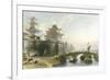 Peking West Gate-Thomas Allom-Framed Premium Giclee Print