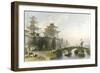 Peking West Gate-Thomas Allom-Framed Art Print