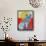 Pekingese-Jennifer Davis-Framed Stretched Canvas displayed on a wall