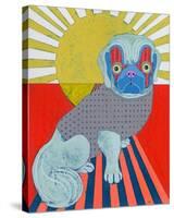 Pekingese-Jennifer Davis-Stretched Canvas