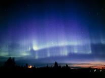 View of a Colourful Aurora Borealis Display-Pekka Parviainen-Photographic Print
