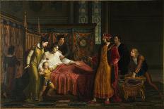 Charles VIII Visits Gian Galeazzo Sforza at Pavia in 1494, 1816-1818-Pelagio Palagi-Giclee Print