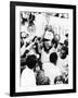 Pele in Triumph in Mexico City, June 21, 1970-null-Framed Photo