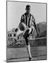 Pele, the Brazilian Soccer Champion in 1965-null-Mounted Photo