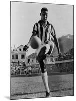 Pele, the Brazilian Soccer Champion in 1965-null-Mounted Photo