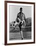 Pele, the Brazilian Soccer Champion in 1965-null-Framed Photo