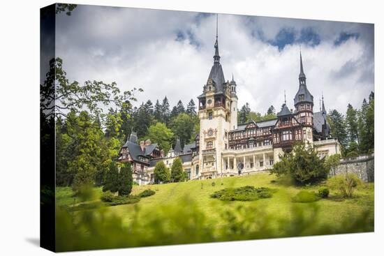 Peles Castle, a Palace Near Sinaia, Transylvania, Romania, Europe-Matthew Williams-Ellis-Stretched Canvas