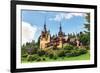 Peles Castle Sinaia Romania-null-Framed Art Print