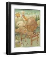 Pelican, 2005-Kestutis Kasparavicius-Framed Giclee Print