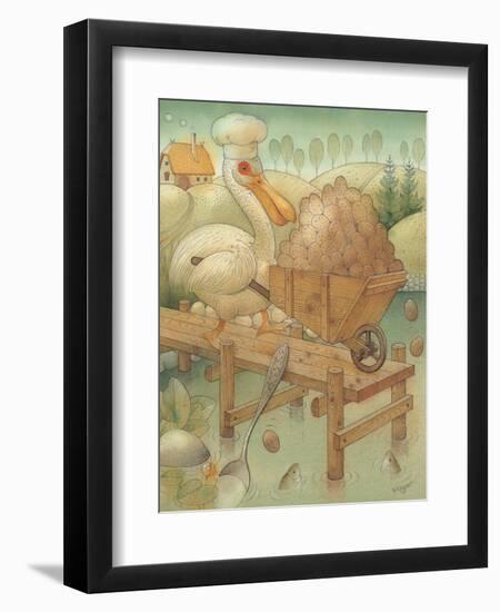 Pelican, 2005-Kestutis Kasparavicius-Framed Giclee Print