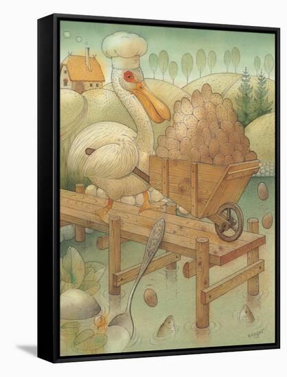 Pelican, 2005-Kestutis Kasparavicius-Framed Stretched Canvas