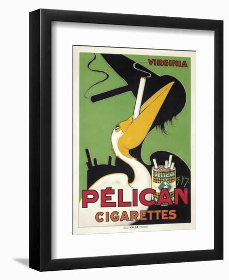 Pelican cigarettes-null-Framed Premium Giclee Print