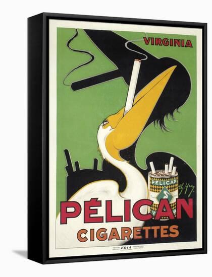 Pelican cigarettes-null-Framed Stretched Canvas