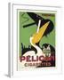 Pelican cigarettes-null-Framed Giclee Print