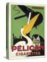 Pelican cigarettes-null-Stretched Canvas