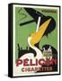 Pelican cigarettes-null-Framed Stretched Canvas