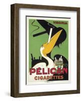 Pelican cigarettes-null-Framed Giclee Print