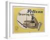 Pelican Ink-El Lissitzky-Framed Giclee Print