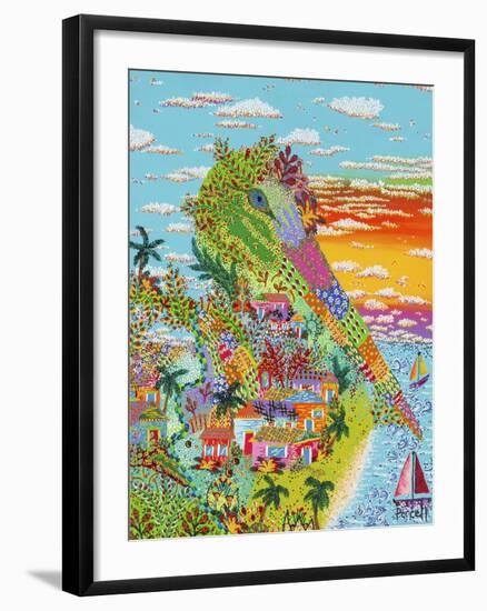 Pelican Miracle-Debra Denise Purcell-Framed Giclee Print