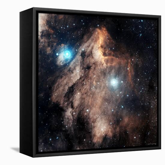 Pelican Nebula-Stocktrek Images-Framed Stretched Canvas