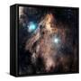 Pelican Nebula-Stocktrek Images-Framed Stretched Canvas