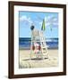 Pelican Perch-Scott Westmoreland-Framed Art Print