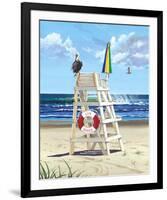 Pelican Perch-Scott Westmoreland-Framed Art Print