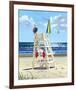 Pelican Perch-Scott Westmoreland-Framed Art Print