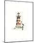 Pelican Point Light-Lisa Danielle-Mounted Art Print