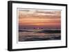 Pelican Sunrise-Matthew Lusk-Framed Giclee Print