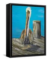 Pelican Way I-Julie DeRice-Framed Stretched Canvas