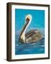 Pelican Way II-Julie DeRice-Framed Art Print