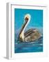 Pelican Way II-Julie DeRice-Framed Art Print