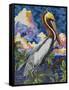 Pelican-Kestrel Michaud-Framed Stretched Canvas