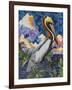 Pelican-Kestrel Michaud-Framed Giclee Print