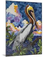 Pelican-Kestrel Michaud-Mounted Giclee Print