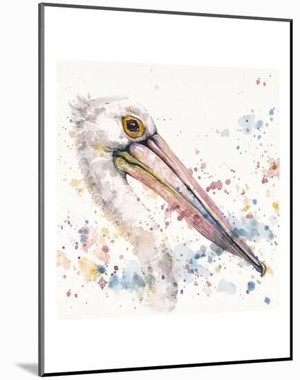 Pelicans About-Sillier than Sally-Mounted Art Print