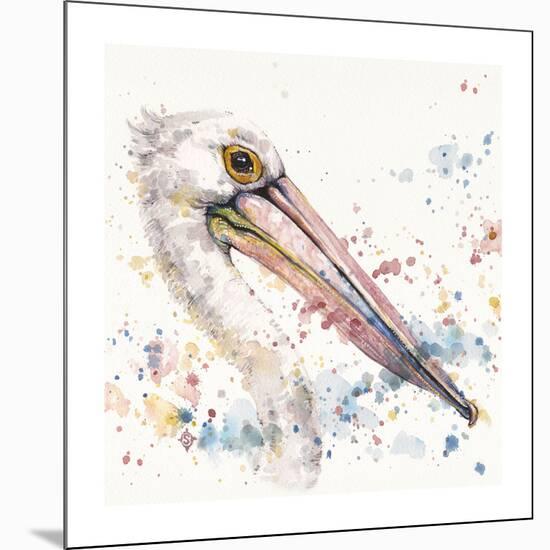 Pelicans About-Sillier than Sally-Mounted Giclee Print