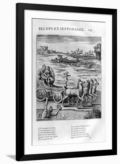 Pelops and Hippodamia, 1615-Leonard Gaultier-Framed Giclee Print