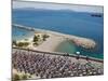 Peloton Along Mediterranean Sea, Third Stage of Tour de France, Marseille, July 7, 2009-null-Mounted Photographic Print