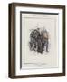 Peloton D'Arrestation, Un Otage-Charles Albert d'Arnoux Bertall-Framed Giclee Print