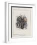 Peloton D'Arrestation, Un Otage-Charles Albert d'Arnoux Bertall-Framed Giclee Print