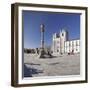 Pelourinho Column, Se Cathedral, Porto (Oporto), Portugal, Europe-Markus Lange-Framed Photographic Print